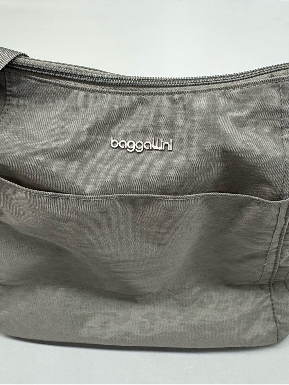 Baggallini Gray Crossbody Bag